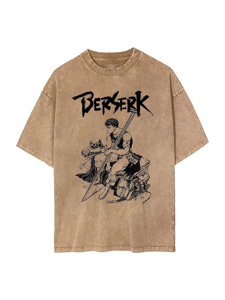 BERSERK GUTS VINTAGE OVERSIZE T-shirt - Ironfit