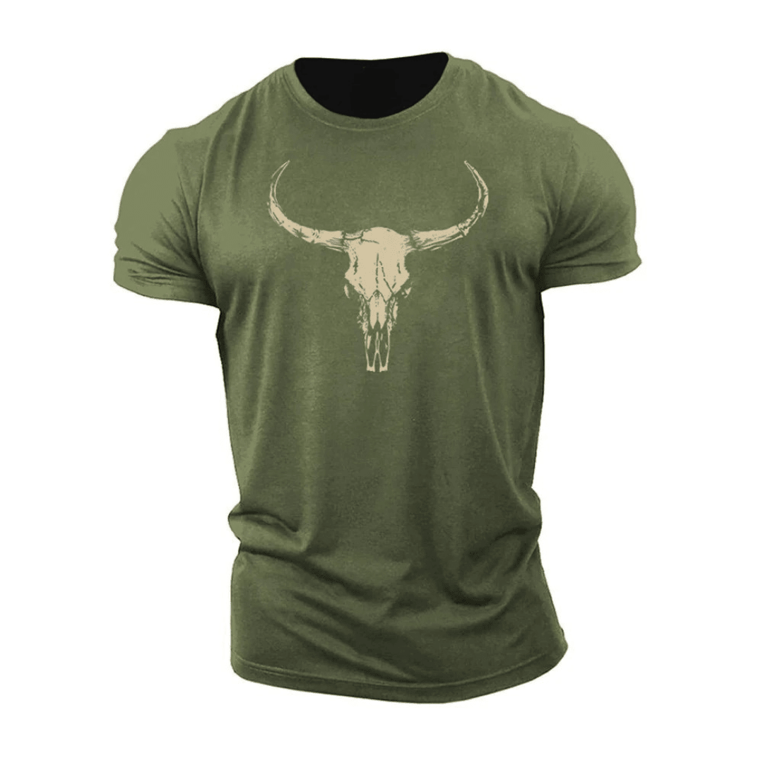 Bull Skull T-Shirt - Ironfit