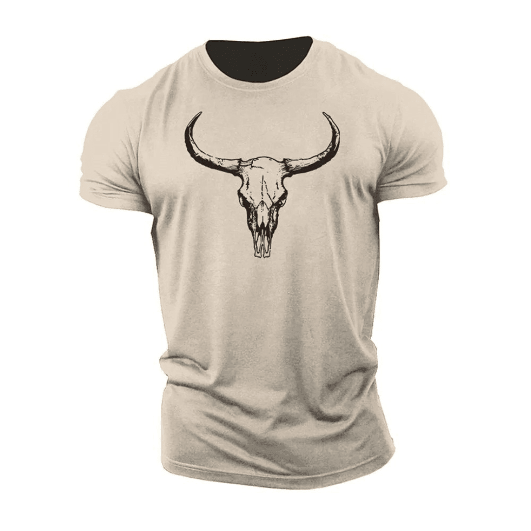 Bull Skull T-Shirt - Ironfit