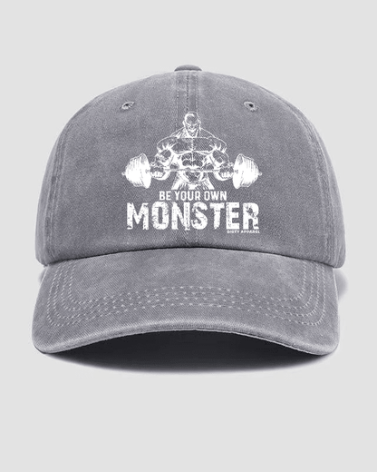 BY YOUR OWN MONSTER Washed Cap - Ironfit