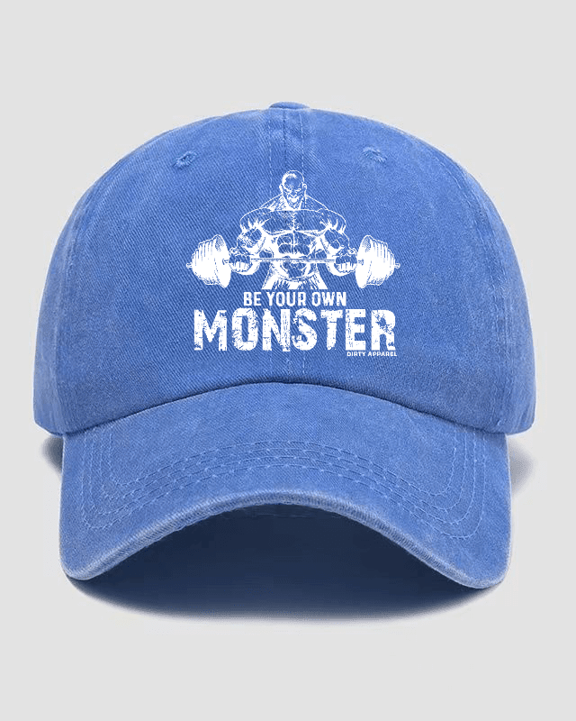 BY YOUR OWN MONSTER Washed Cap - Ironfit