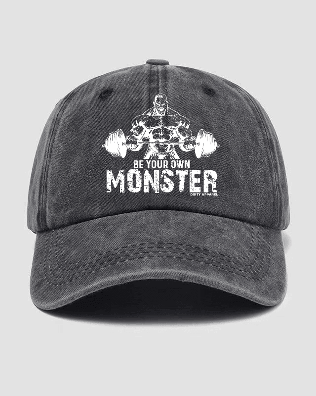 BY YOUR OWN MONSTER Washed Cap - Ironfit