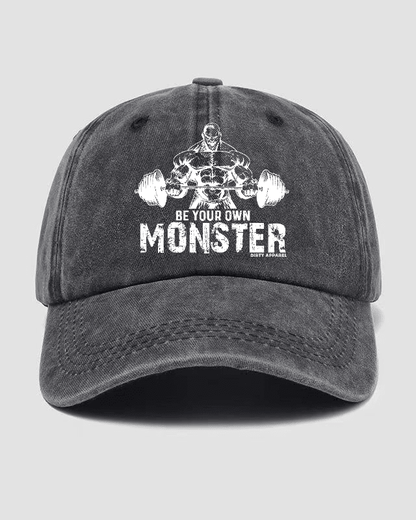 BY YOUR OWN MONSTER Washed Cap - Ironfit