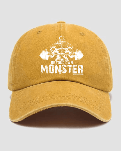 BY YOUR OWN MONSTER Washed Cap - Ironfit