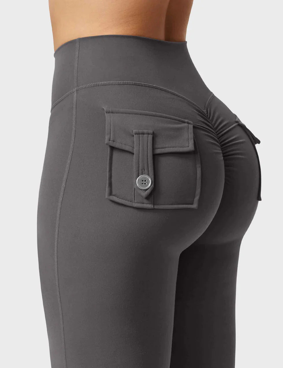 Cargo Flare Fitness Leggings - Ironfit