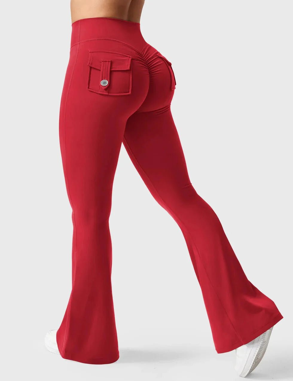 Cargo Flare Fitness Leggings - Ironfit