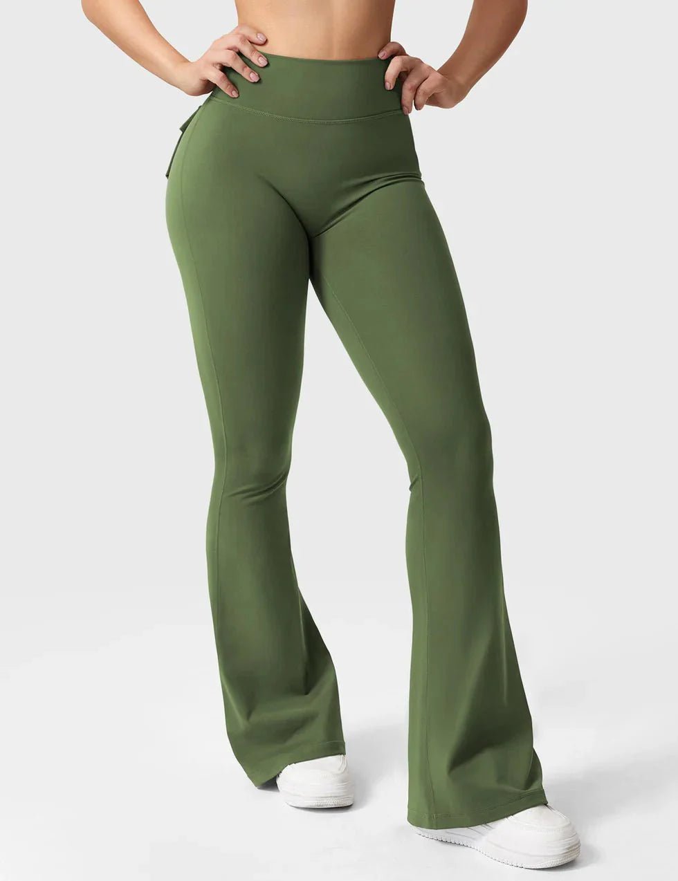 Cargo Flare Fitness Leggings - Ironfit