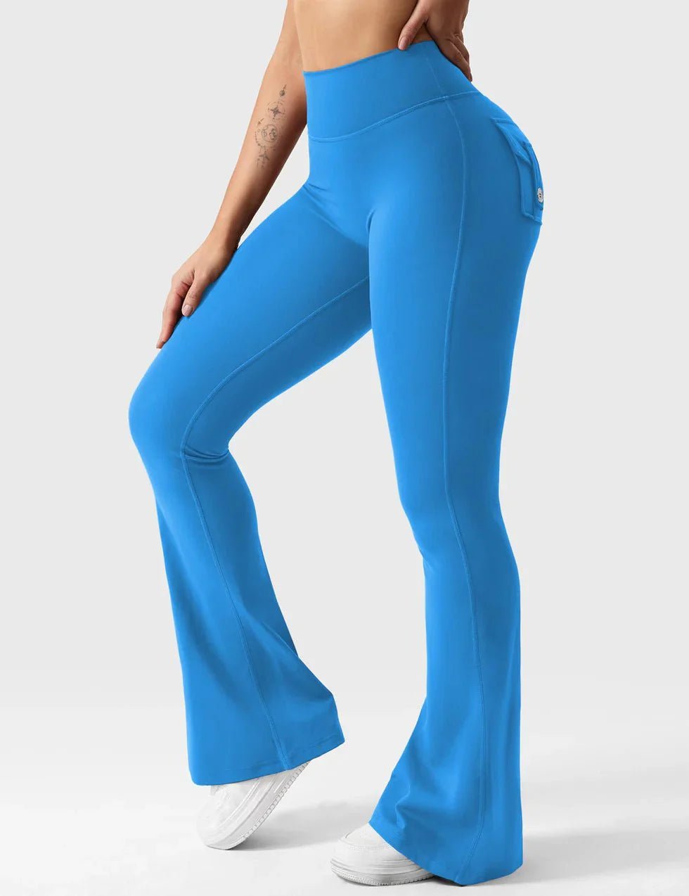 Cargo Flare Fitness Leggings - Ironfit
