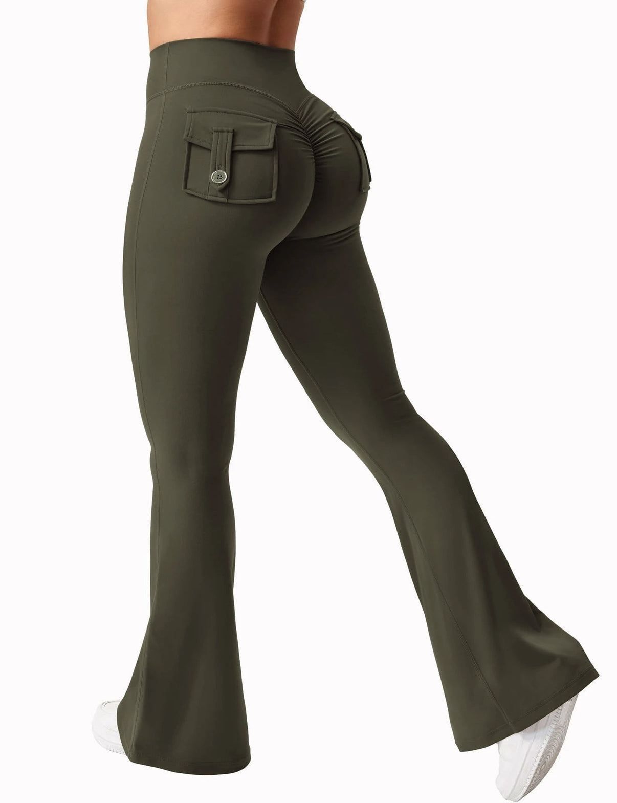 Cargo Flare Fitness Leggings - Ironfit