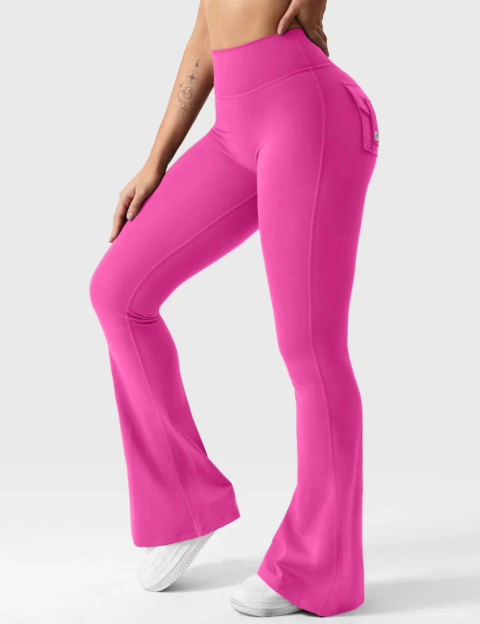 Cargo Flare Fitness Leggings - Ironfit