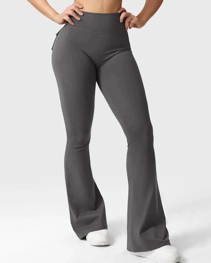 Cargo Flare Fitness Leggings - Ironfit