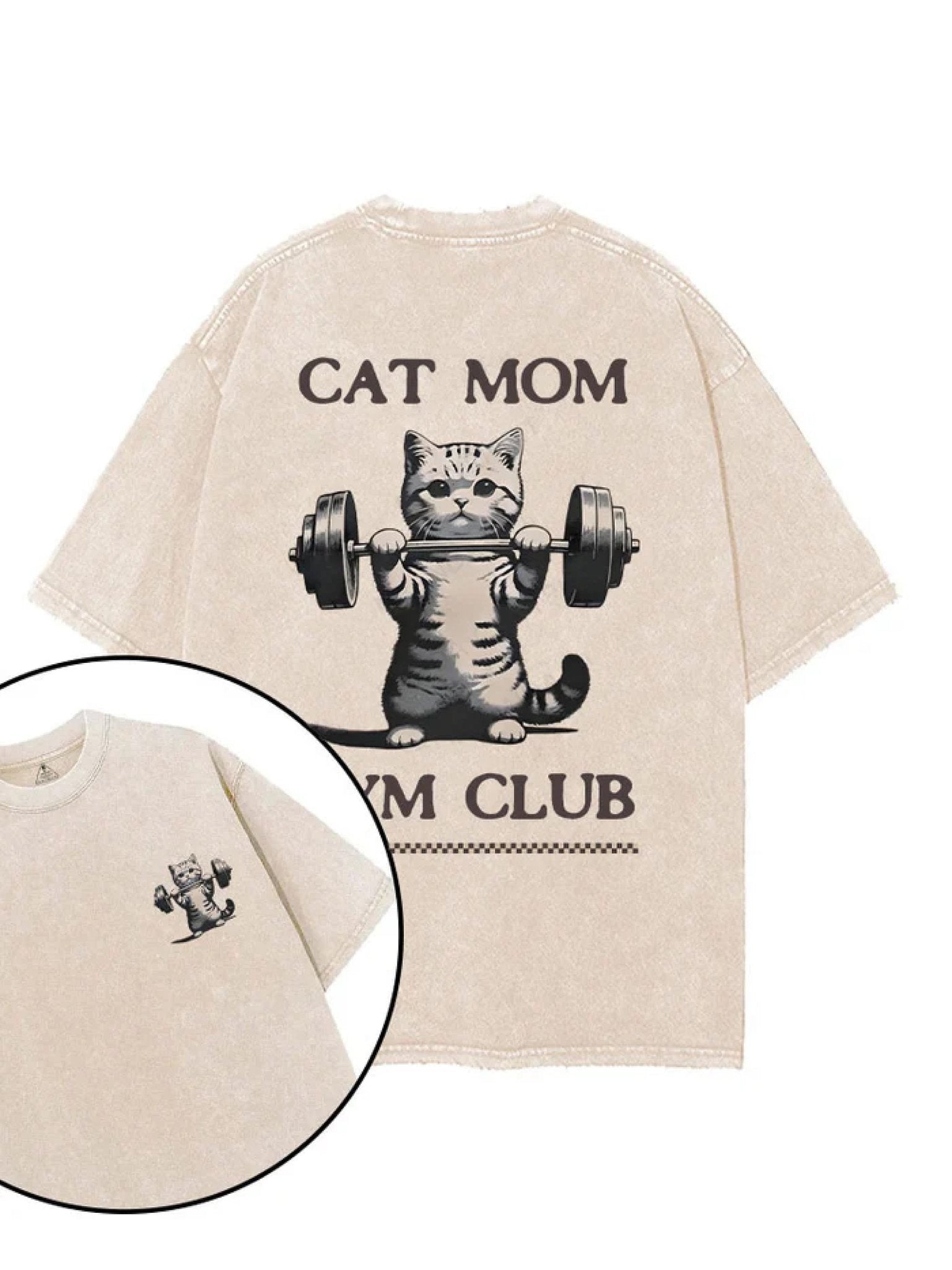 CAT MOM GYM CLUB T - SHIRT - Ironfit