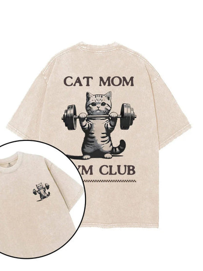 CAT MOM GYM CLUB T - SHIRT - Ironfit