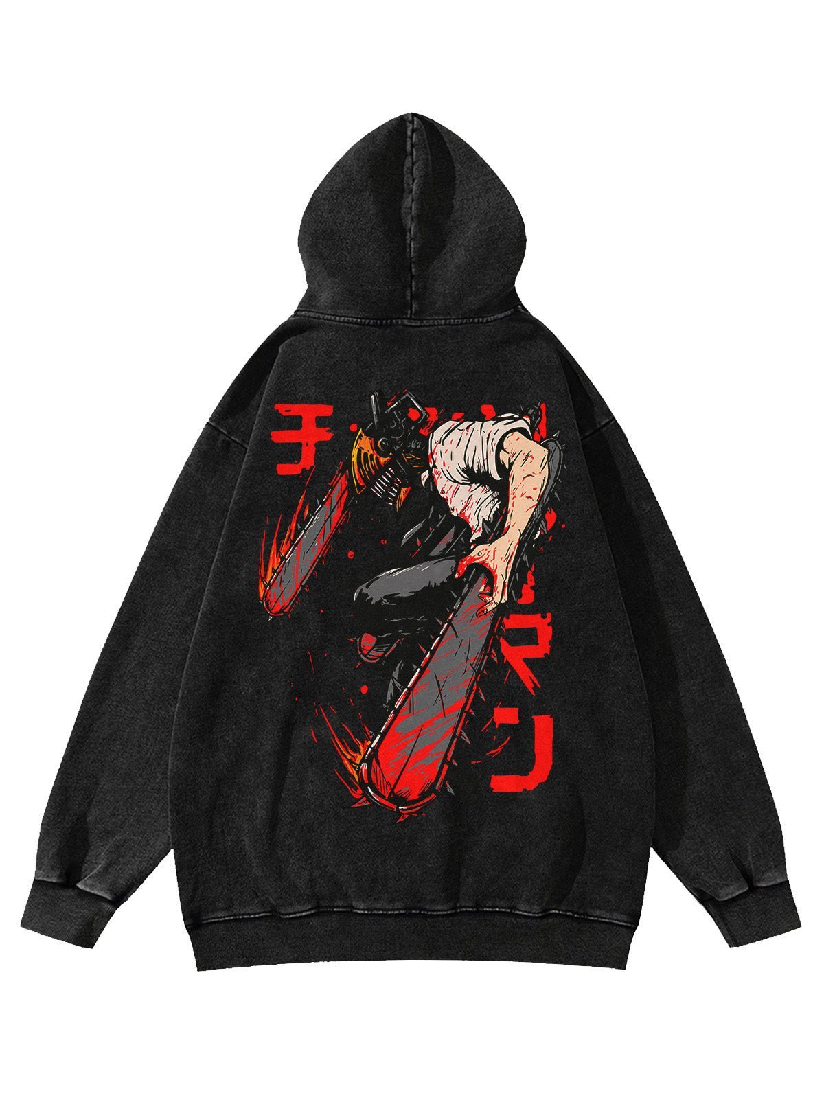 CHAINSAW MAN VINTAGE HOODIE - Ironfit