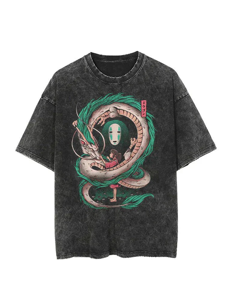 CHIHIRO OGINO VINTAGE ÜBERGRÖSSE T-Shirt - Gymfit