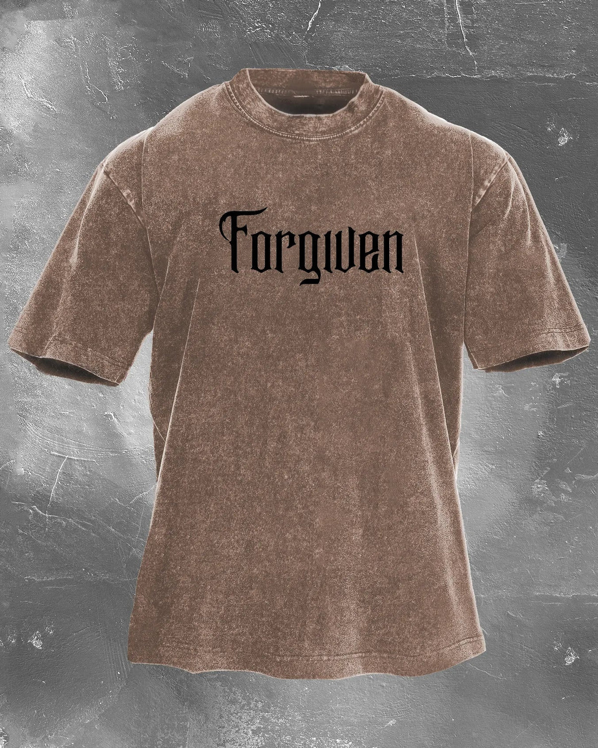 CHRIST WHO LIVES IN ME WASHED T - SHIRT - Ironfit