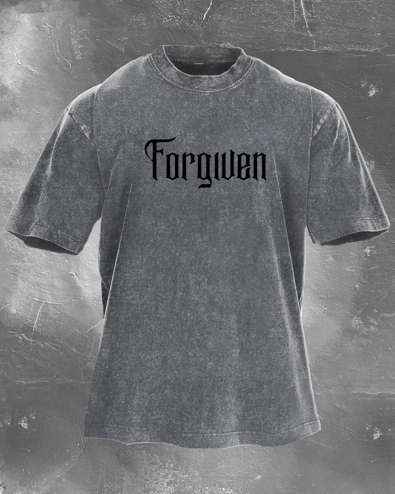 CHRIST WHO LIVES IN ME WASHED T - SHIRT - Ironfit