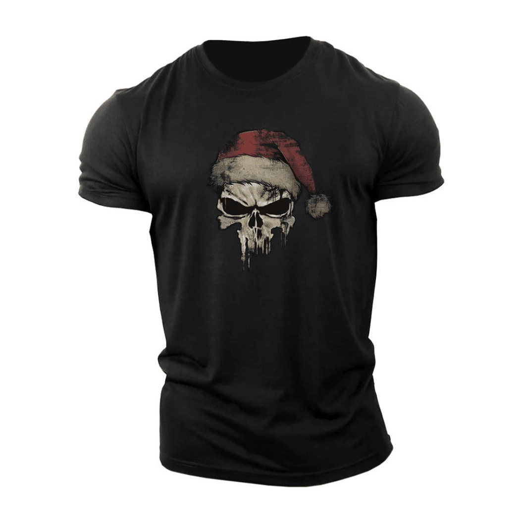 Christmas Skull T-Shirt - Ironfit