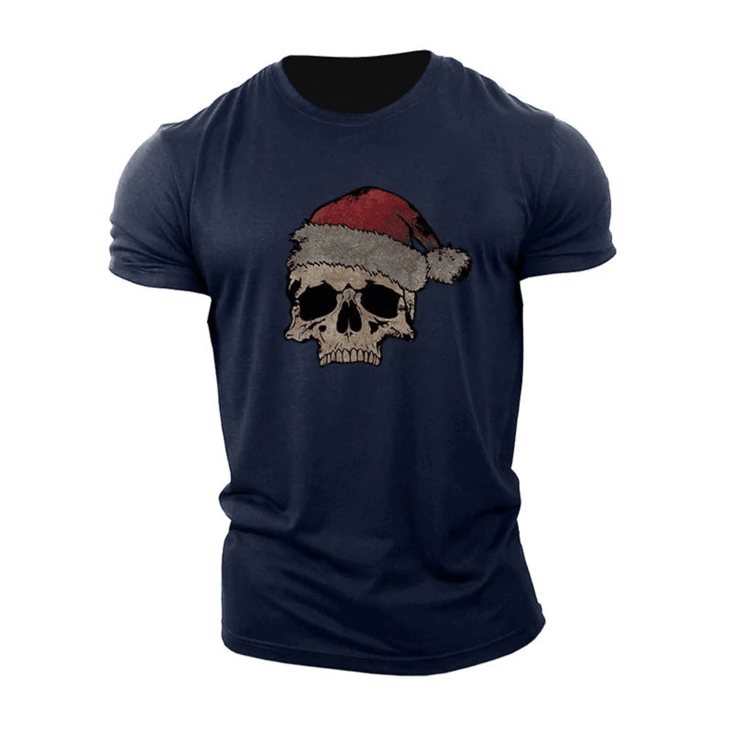Christmas Skull T-Shirt - Ironfit