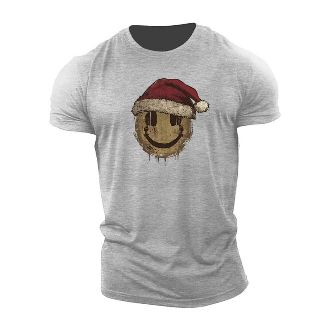 Christmas Smiley T-Shirt - Ironfit
