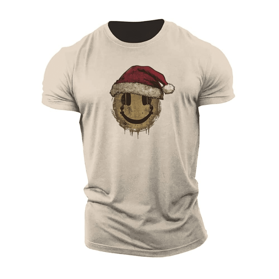 Christmas Smiley T-Shirt - Ironfit