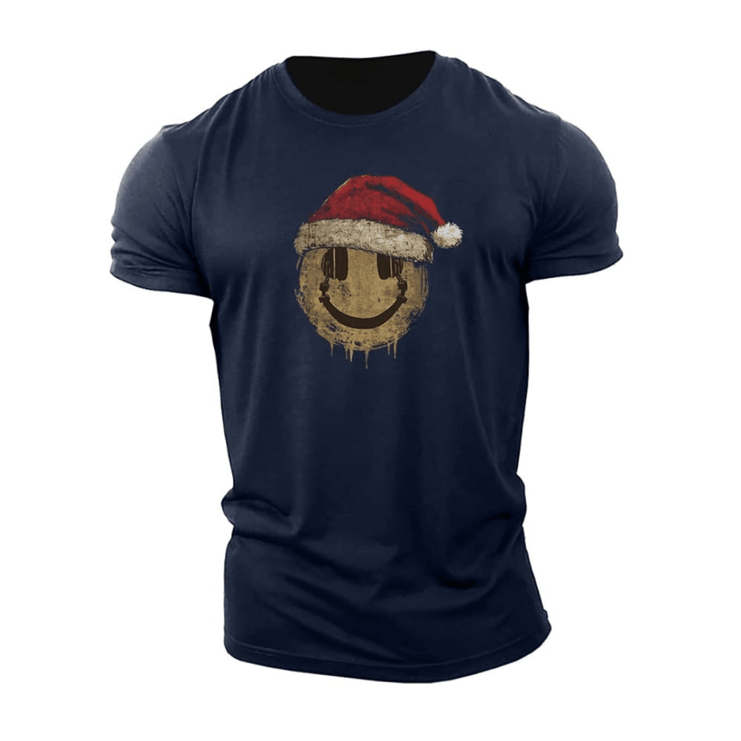 Christmas Smiley T-Shirt - Ironfit
