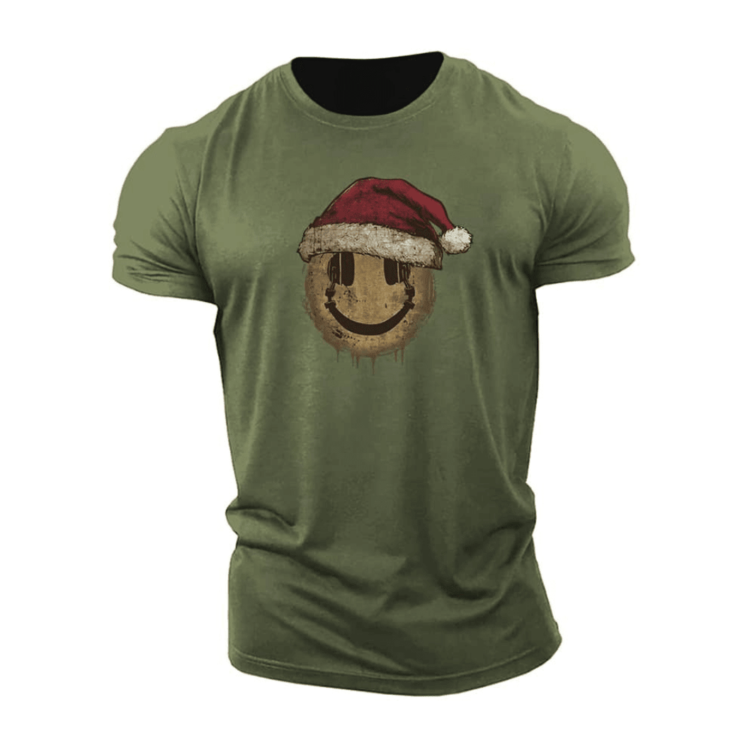 Christmas Smiley T-Shirt - Ironfit