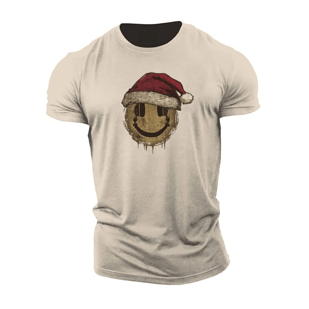 Christmas Smiley T-Shirt - Gymfit