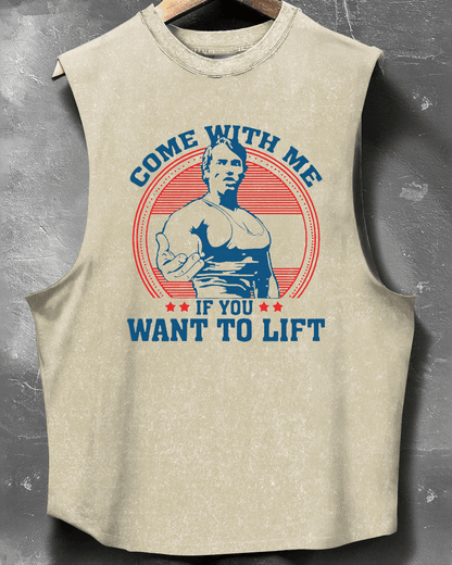 COME WITH ME IF YOU WANT TO LIFT SLEEVELESS TANK - Ironfit