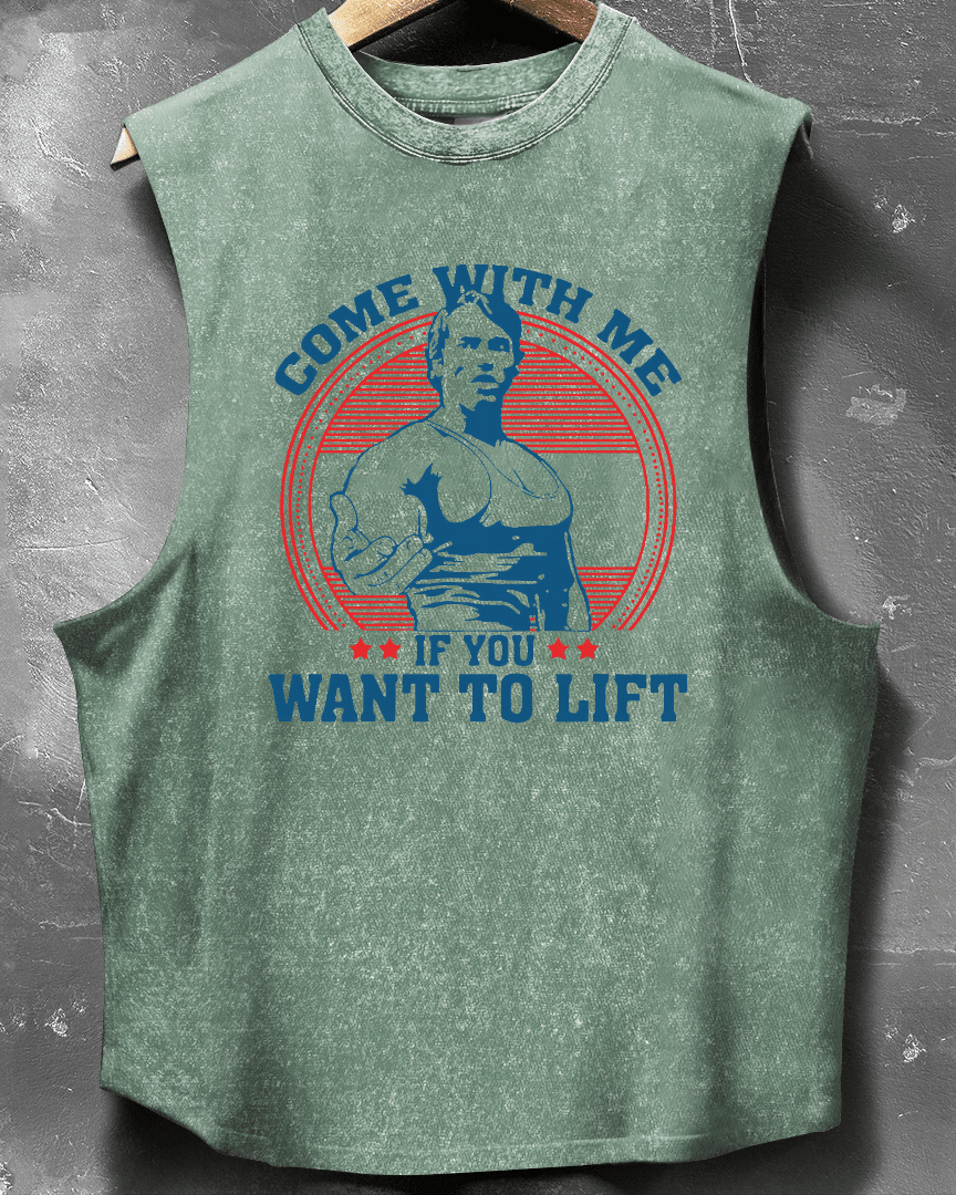 COME WITH ME IF YOU WANT TO LIFT SLEEVELESS TANK - Ironfit