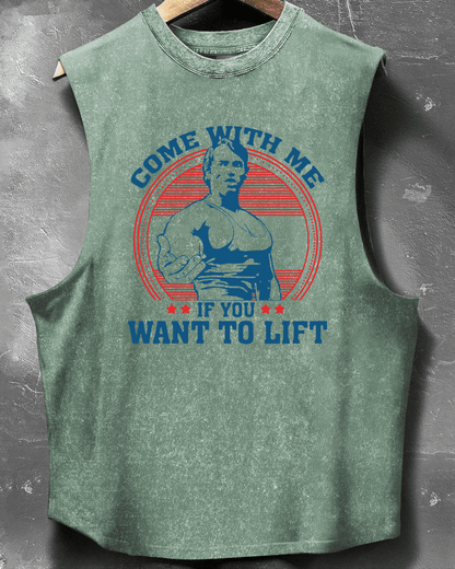 COME WITH ME IF YOU WANT TO LIFT SLEEVELESS TANK - Ironfit