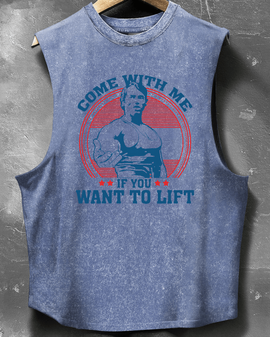 COME WITH ME IF YOU WANT TO LIFT SLEEVELESS TANK - Ironfit