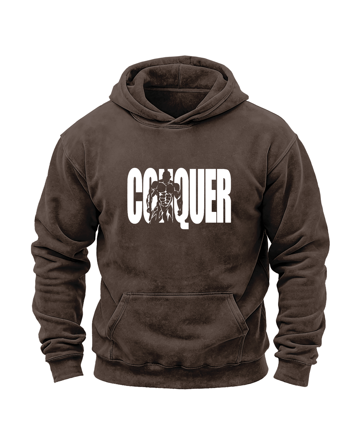 CONQUER WASHED HOODIE - Ironfit