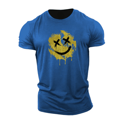 Cracked Smiley T-Shirt - Ironfit