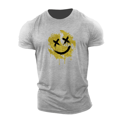 Cracked Smiley T-Shirt - Ironfit