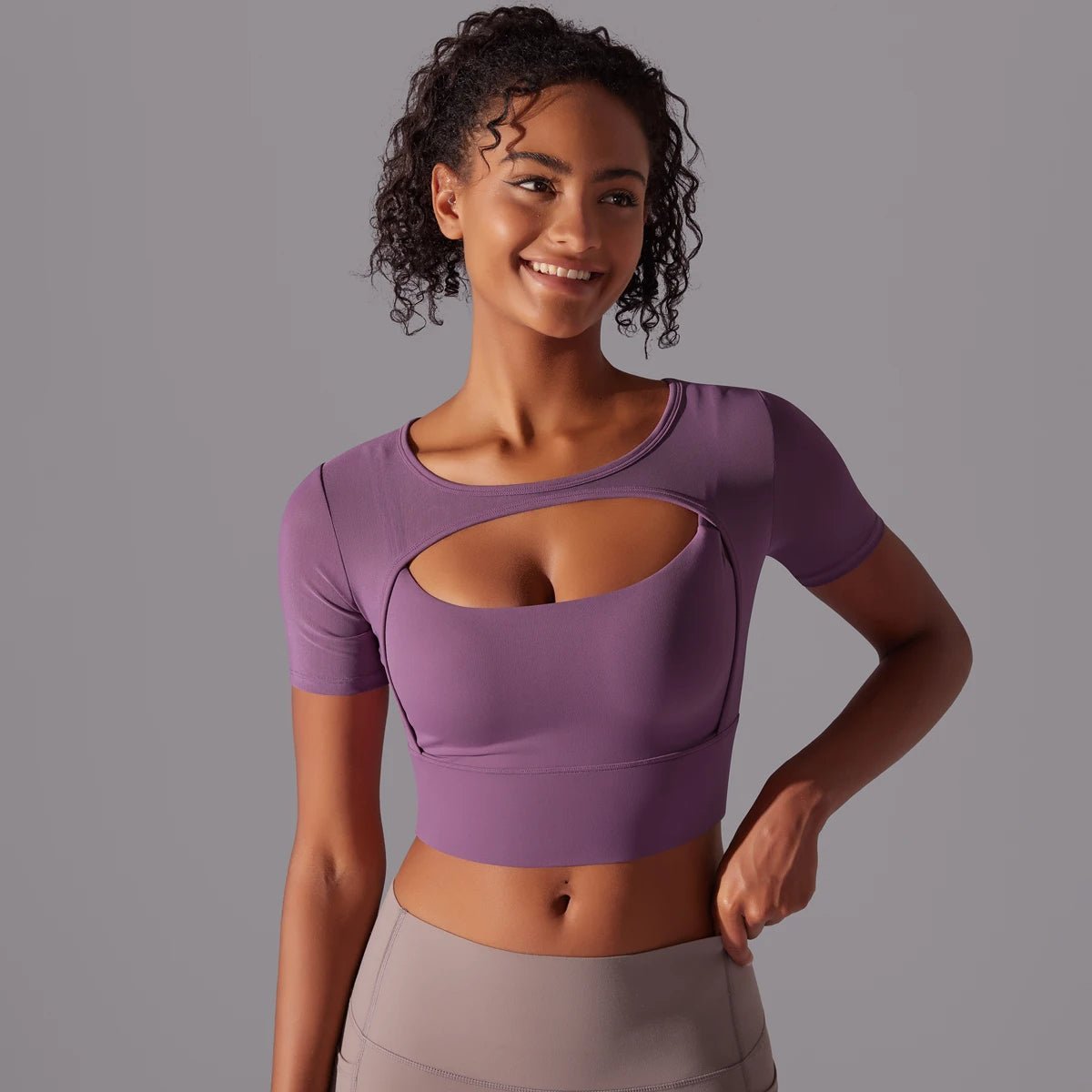 Crop mesh sport top - Ironfit