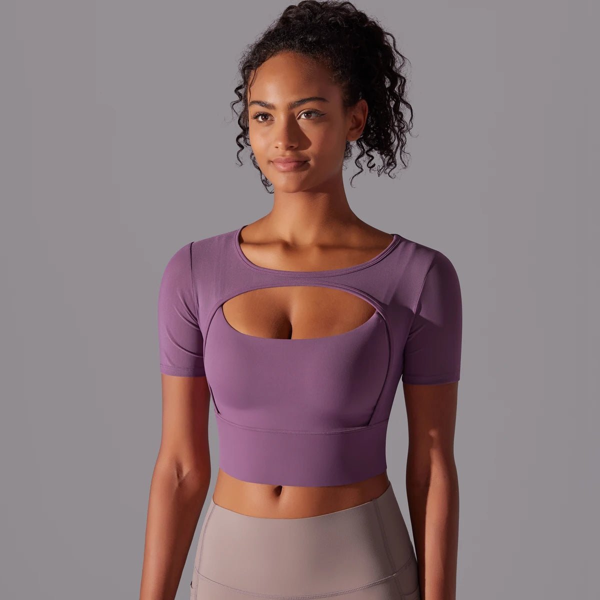 Crop mesh sport top - Ironfit