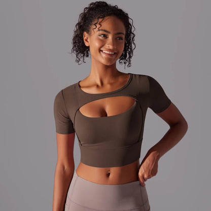 Crop mesh sport top - Ironfit