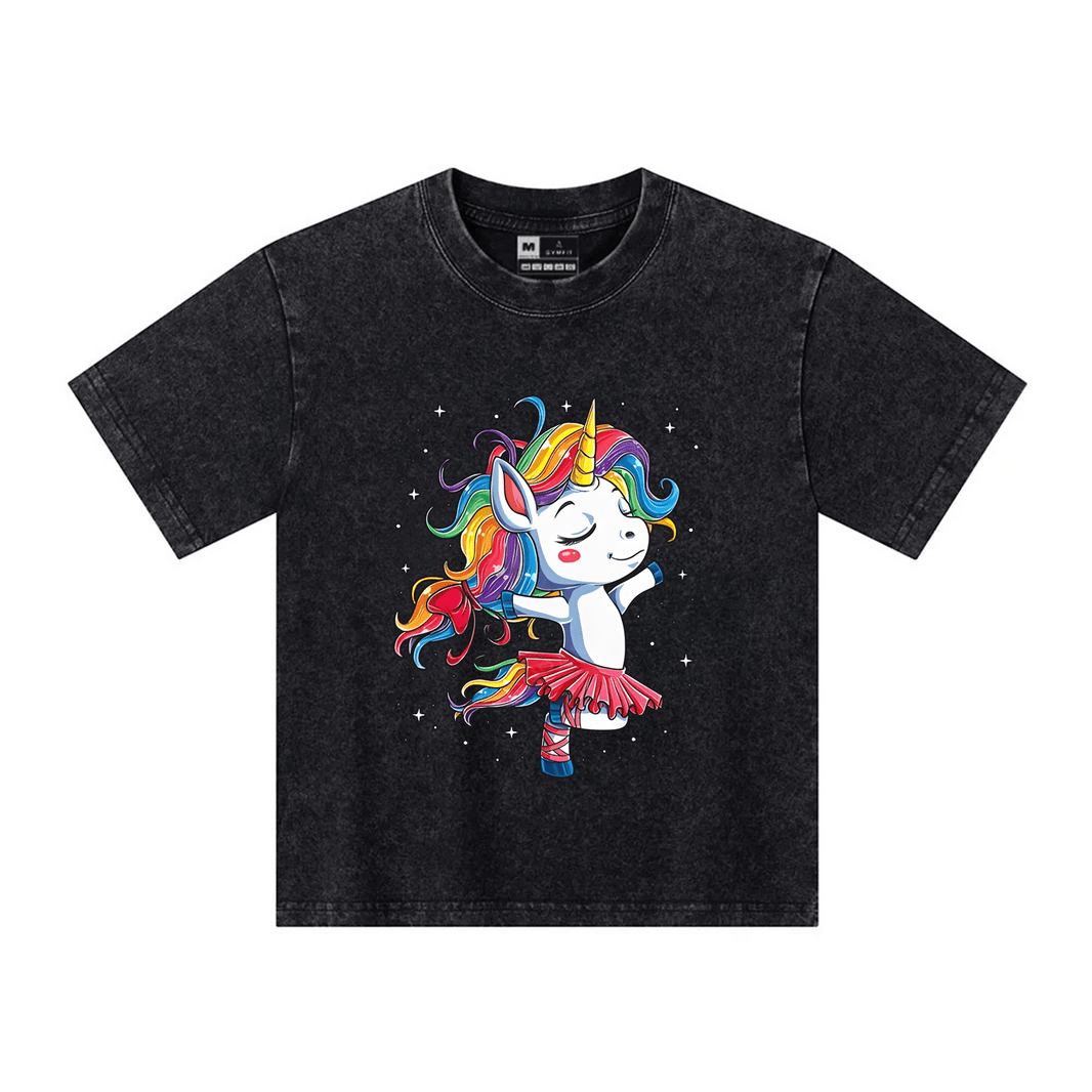 Dancer Unicorn Kinder T-shirt
