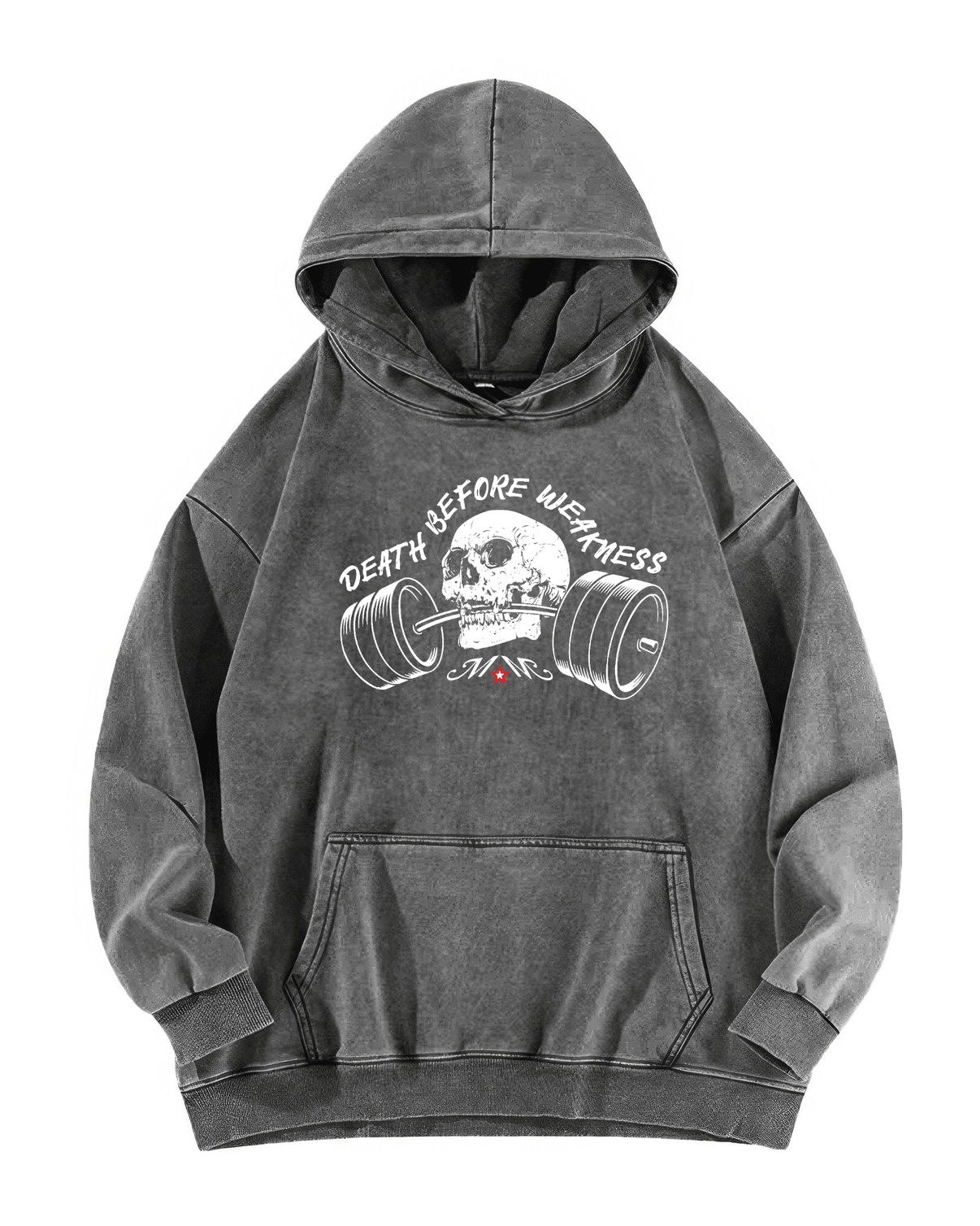 DEATH BEFORE WEAKNESS HOODIE - Ironfit