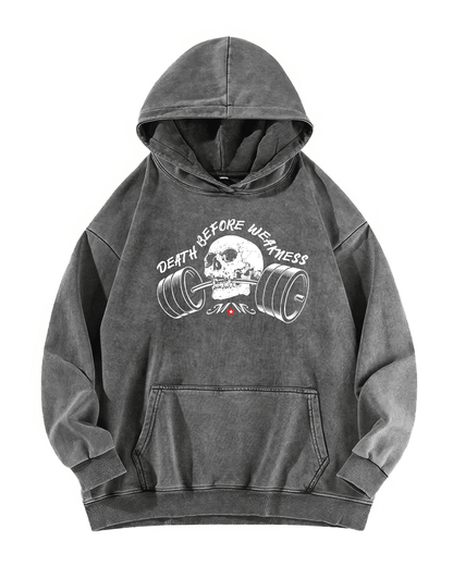 DEATH BEFORE WEAKNESS HOODIE - Ironfit