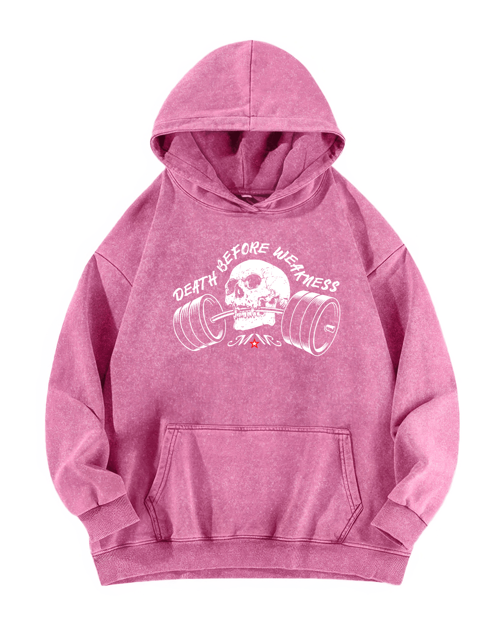 DEATH BEFORE WEAKNESS HOODIE - Ironfit