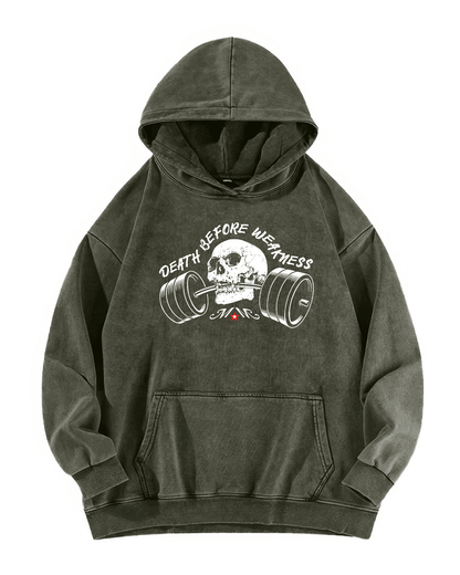 DEATH BEFORE WEAKNESS HOODIE - Ironfit