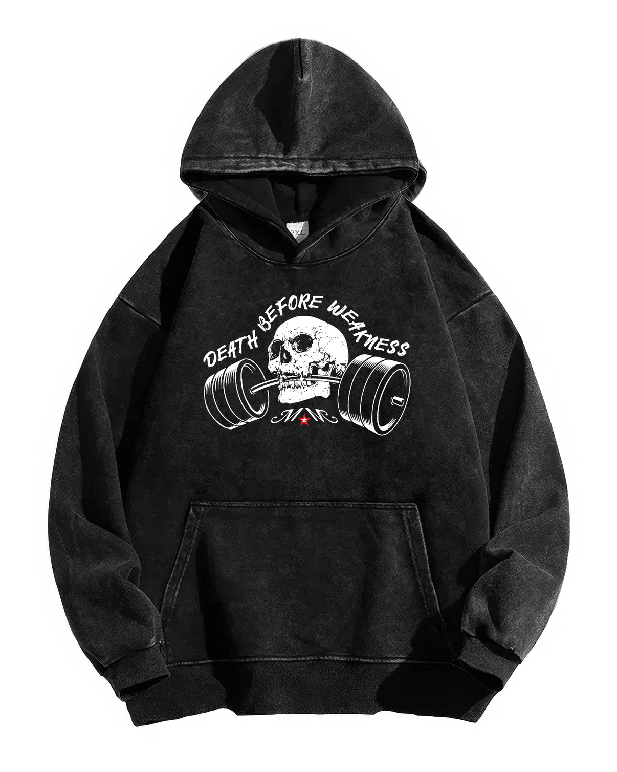 DEATH BEFORE WEAKNESS HOODIE - Ironfit