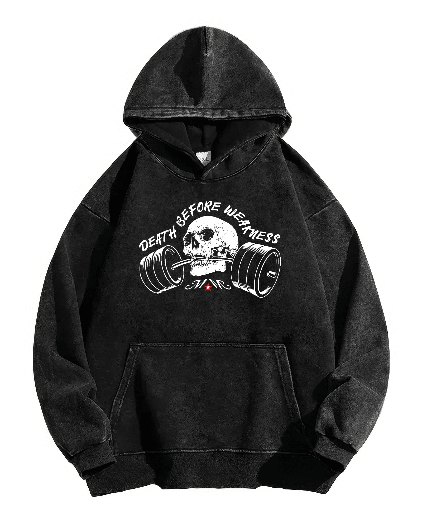 DEATH BEFORE WEAKNESS HOODIE - Ironfit