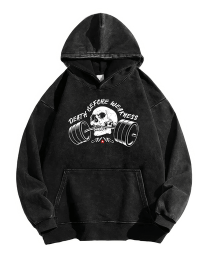 DEATH BEFORE WEAKNESS HOODIE - Ironfit