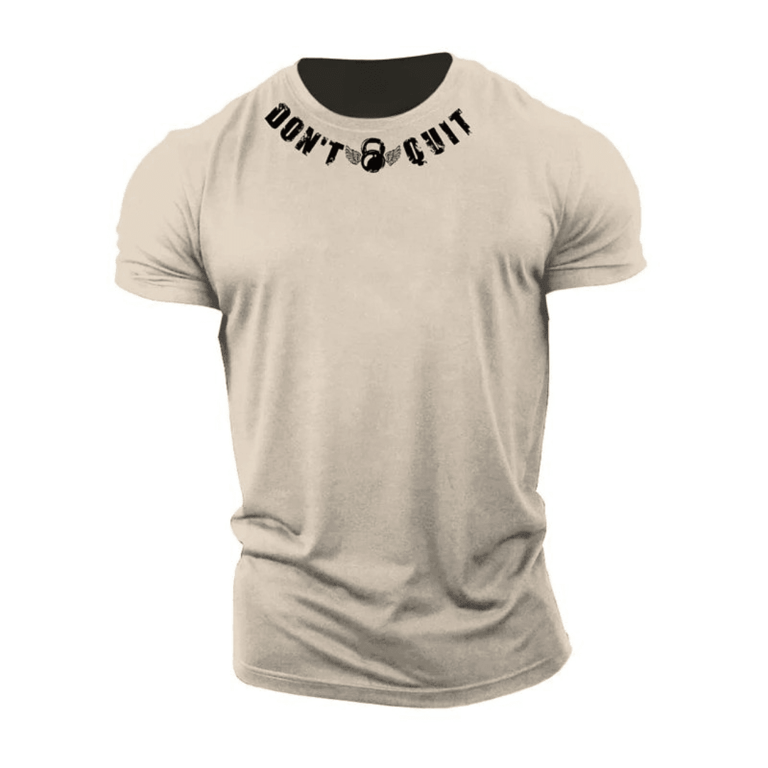 Don't Quit Cotton T-Shirt - Ironfit
