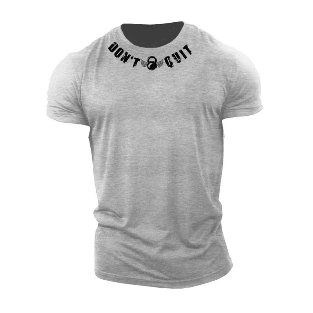 Don't Quit Cotton T-Shirt - Ironfit