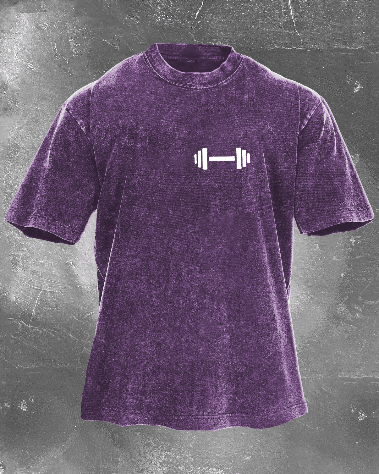 DUMBBELL DADDY WASHED T - SHIRT - Ironfit