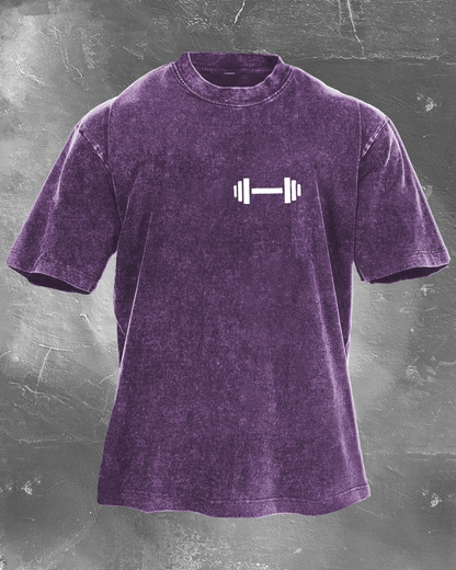 DUMBBELL DADDY WASHED T-SHIRT